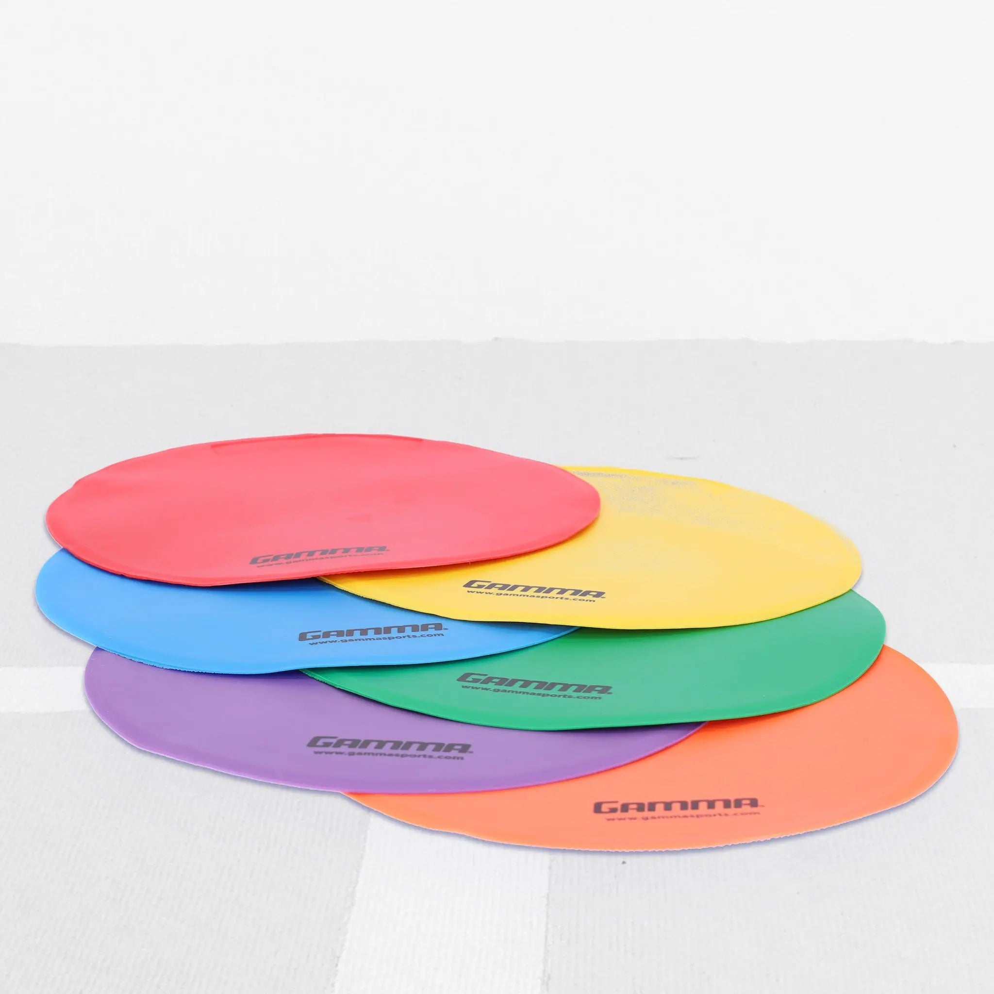 48 Pack Soccer Cones - Flat Spot Markers For Agility Training & Field Use