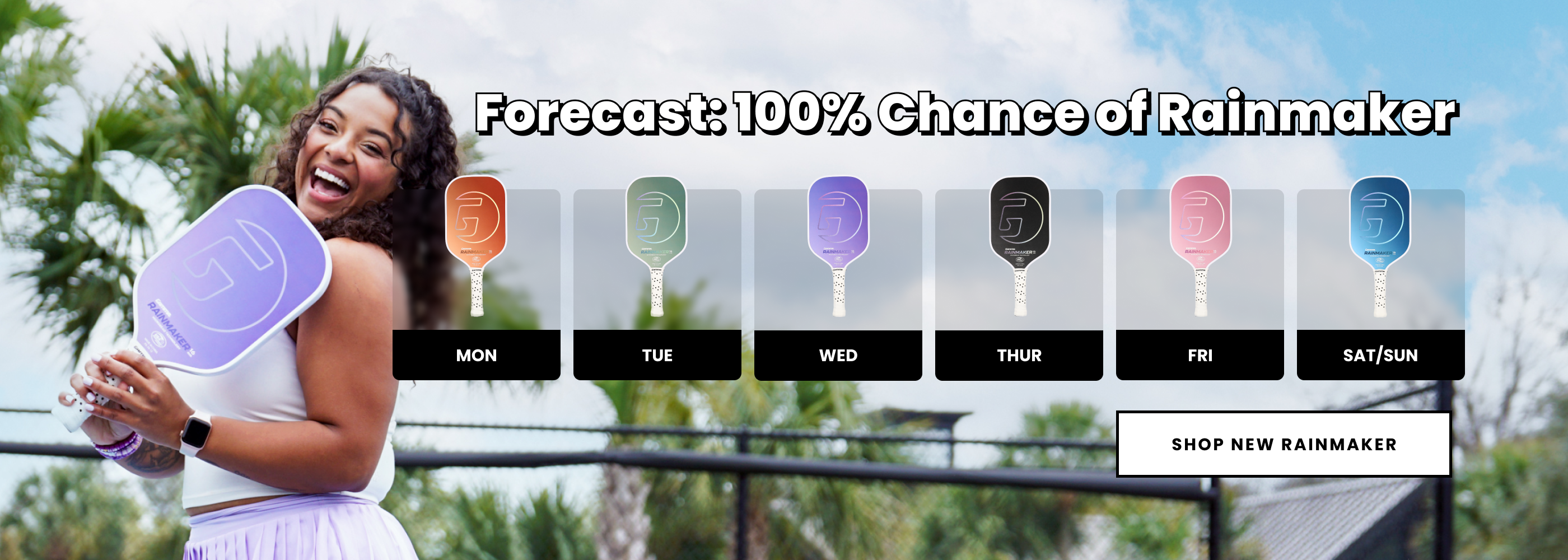 Forecast: 100% Chance of Rainmaker