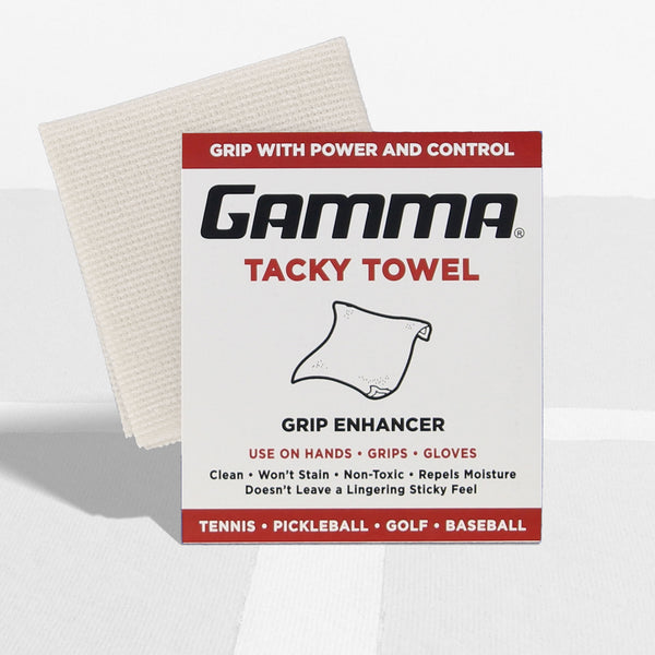 Gamma Tacky Towel Grip Traction Enhancer - Ideal for Tennis,Golf