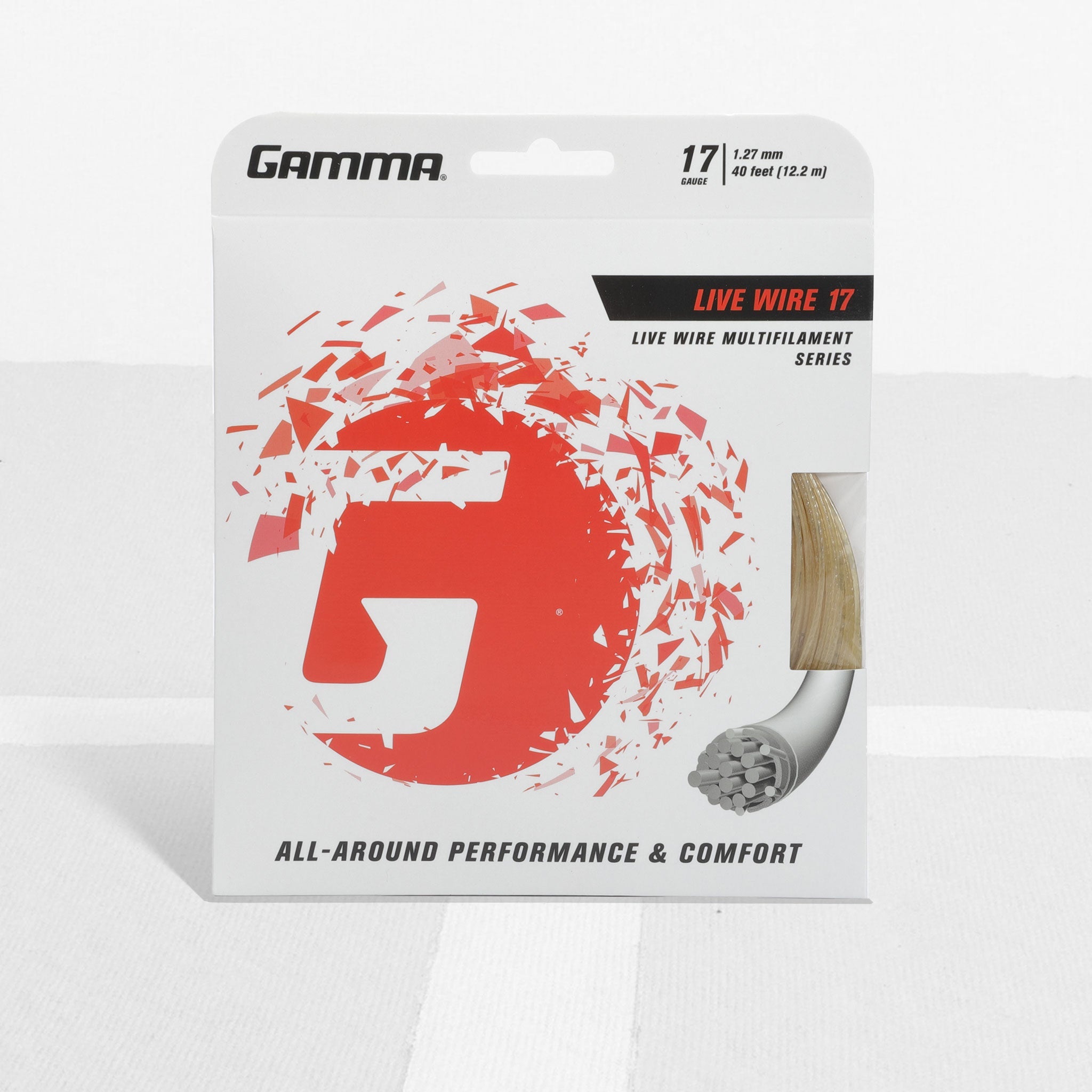 Gamma GIOSR17 Sports iO Soft 17 Tennis String Reel, 660', Stringing  Machines & Tools -  Canada