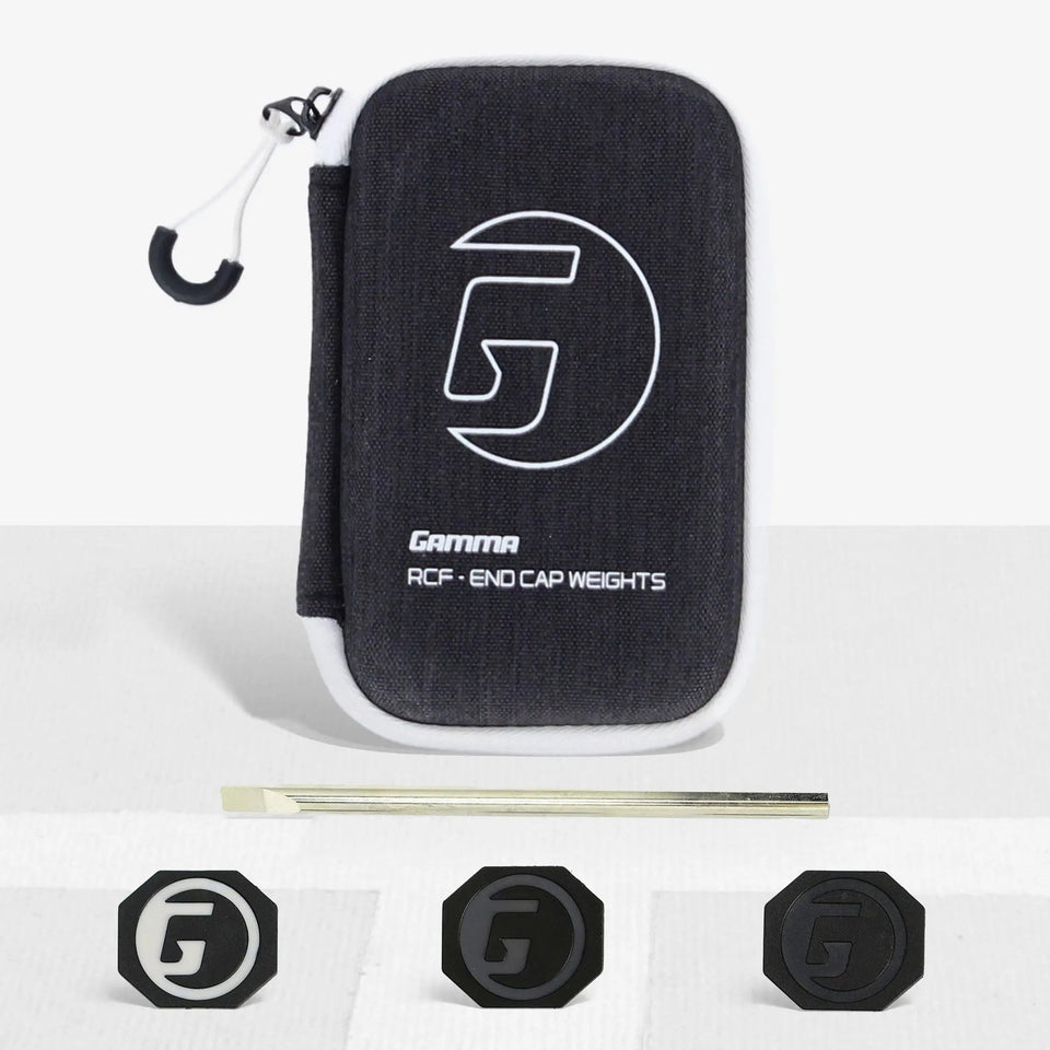 Pickleball Paddle End Cap Weights Gamma Sports